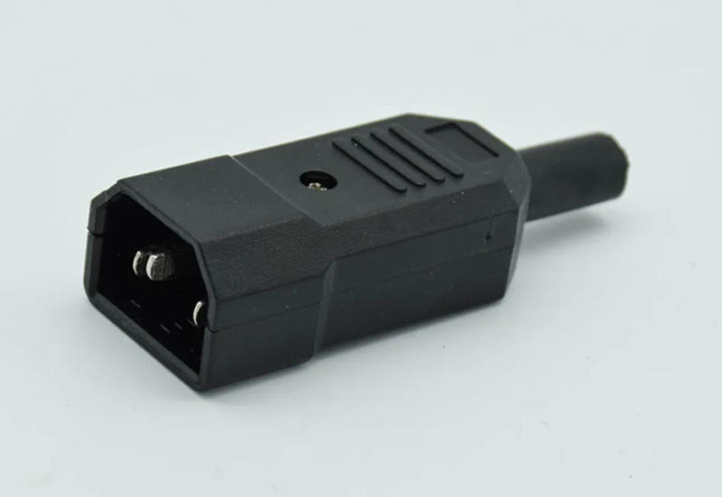 Description Picture 6 of itemIEC Straight Cable Plug Connector C13 C14  10A 250V Black female&male Plug Rewirable Power Connector 3 pin AC Socket