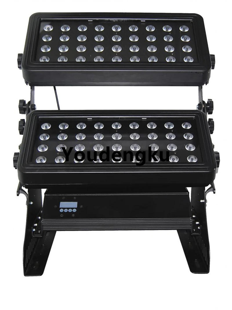 Description Picture 4 of item2pcs Led double head waterproof outdoor City Color 72 x 18w 6in1 rgbwauv led stage wall washer dj club party wedding event light