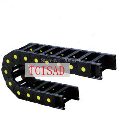 Transmission Chains 45x100, 125mm 1M Open On Both Side Plastic Towline Cable Drag Chain