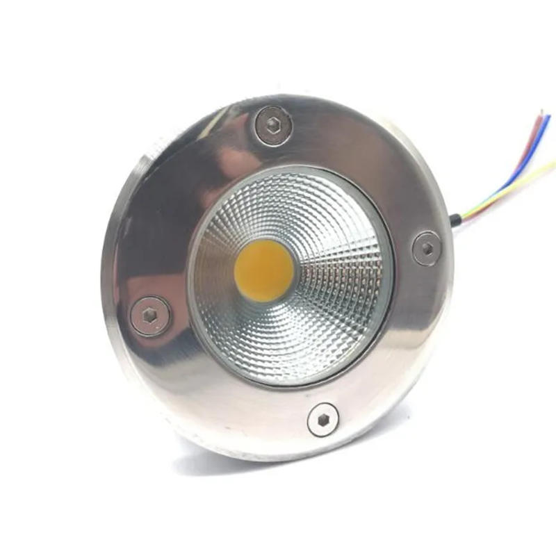 Description Picture 2 of itemNew IP68 10W 15W COB Waterproof LED Underground Light Outdoor Ground Garden Path Floor Buried Yard Spot Landscape 85-265V DC12V