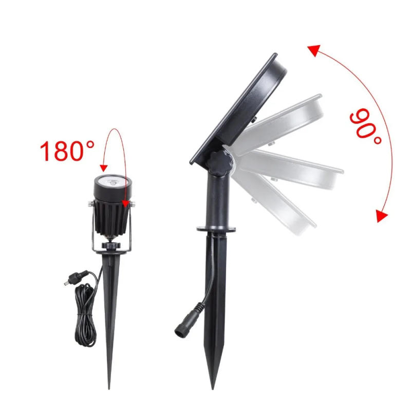 Description Picture 6 of itemT-SUN LED 6000K 3000K Solar Spotlights IP65 Waterproof Outdoor Solar Light Solar Wall Lights for Garden Decoration Lights Lamps