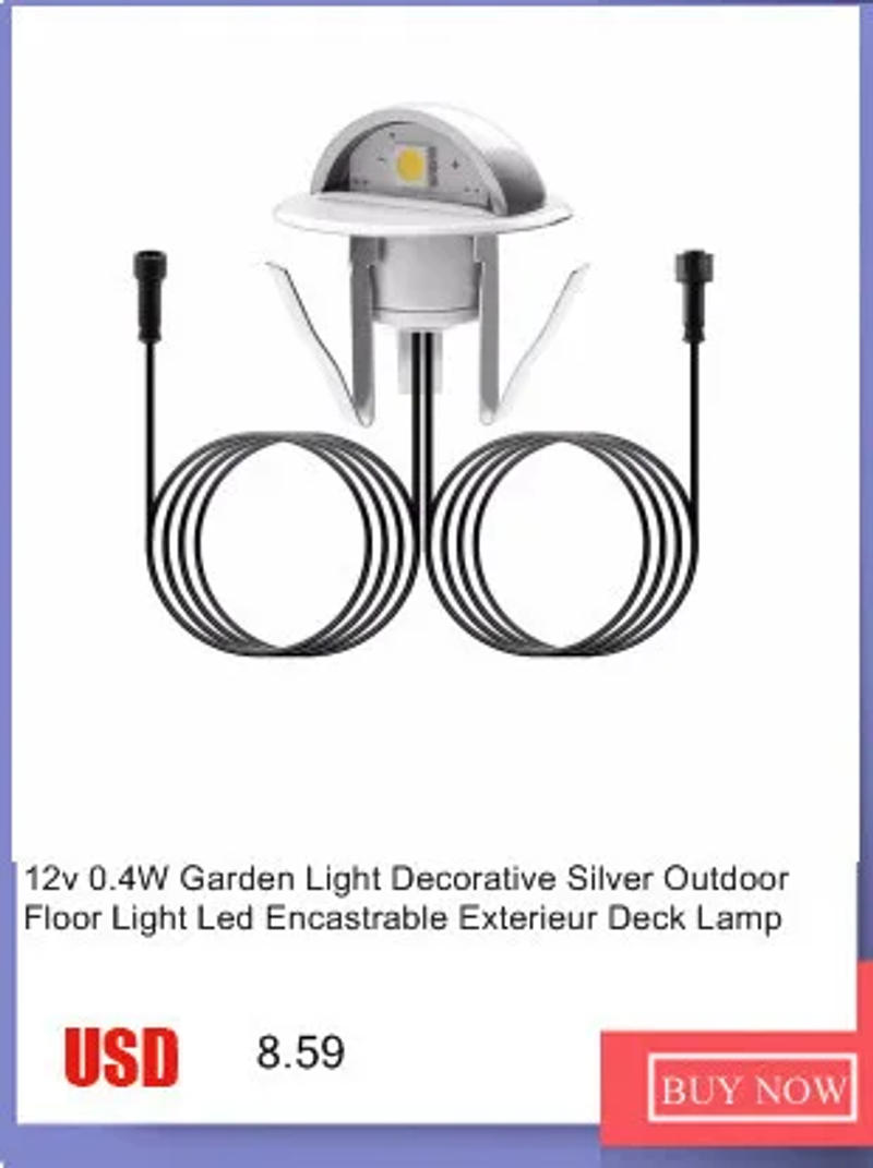 Description Picture 6 of itemIndoor/Garden Decoration Lamp Led Low Voltage Outdoor Lighting Stainless Steel Lawn Light Decor Home Yard 20pcs/set F104-20