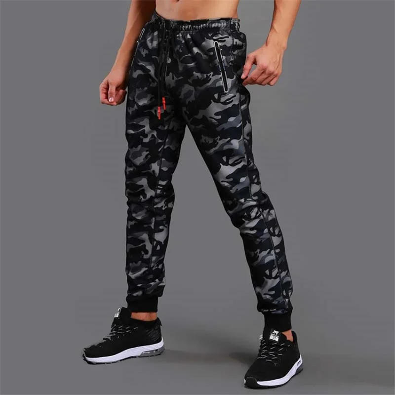 Description Picture 6 of item2023 Camouflage Jogging Pants Men Sports Leggings Fitness Tights Gym Jogger Bodybuilding Sweatpants Sport Running Pants Trousers