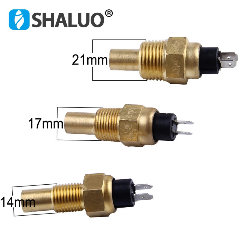 Description Picture 3 of item14MM 17MM 21MM Universal Diesel Engine VDO Water Temperature Sensor Generator Parts 1/2NPT 3/8NPT 1/4NPT 120C Alarm