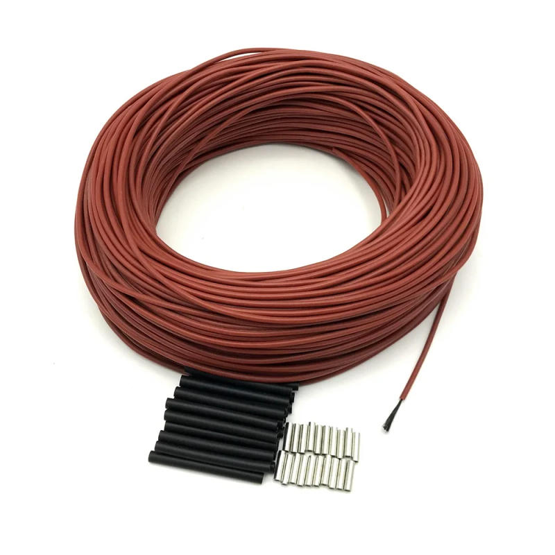 Description Picture 2 of itemMINCO HEAT 5 to 100m 12K 33ohm Infrared Carbon Heating Cable Electric Warm Floor Heating Wire