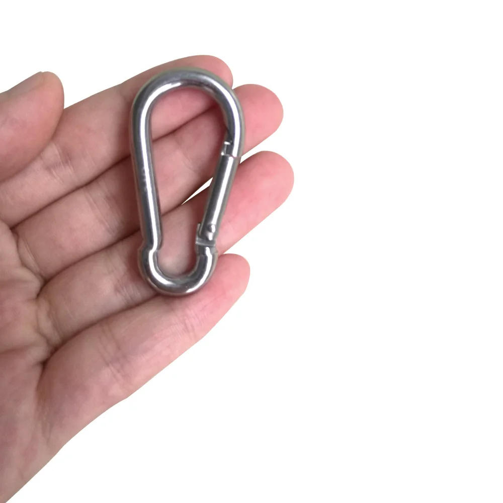 Description Picture 4 of itemScuba Diving 316 Stainless Steel Carabiner Clip Marine Grade Rowing Boats Kayak Snap Hook Spring Spring Snap