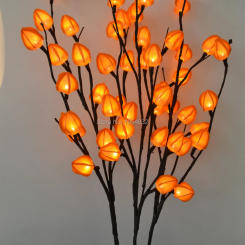 Lighted Chinese Lantern Branches 39" Height 48 Led Chinese Lantern Branch Lights 3 color to coice Living Room Decoration