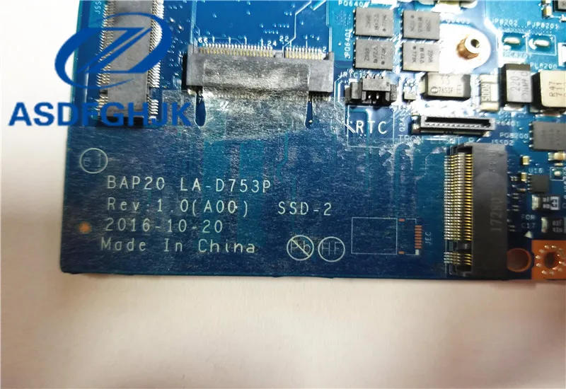 Description Picture 4 of itemLA-D753P Original For Alienware 17 R4 Laptop Motherboard i7-7820HK I7-6820HK GTX1080M-8G 0D91R7 030T2J  100% tested