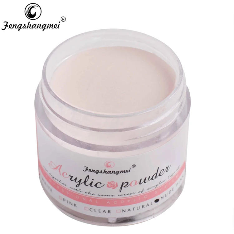Description Picture 6 of itemAcrylic powder for Crystal nail extension nude pink clear white natural 3D builder design Sculpture polymer dust