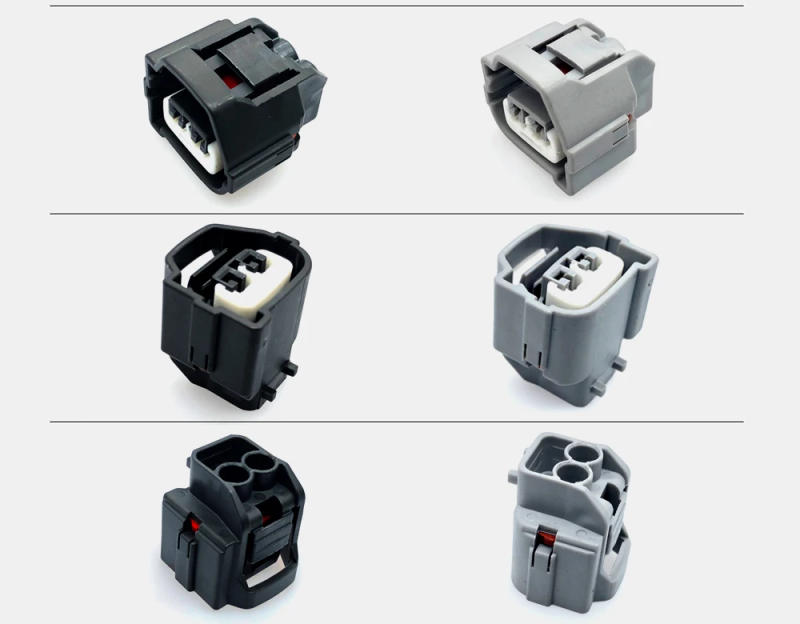 Description Picture 2 of item1 Set 2 Pin Toyota Automotive Waterproof Connector Female Wire Plug Plastic Harness Housing Socket 90980-10899 90980-10901
