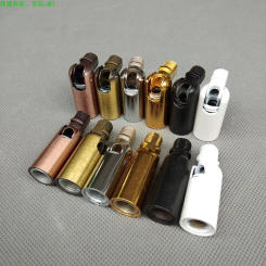 2pcs M10 Universal Head 180 Degrees Rotation Bolts 10MM Male/Female Tooth Tube for Wall Lamp/Corridor/Porch/Bar Chandelier Lamp