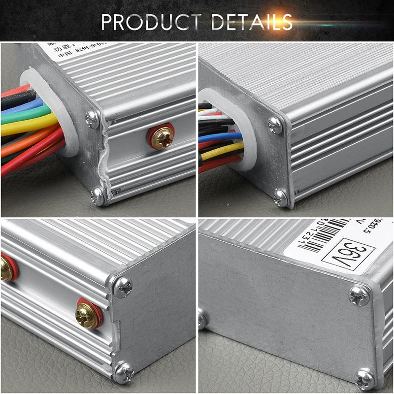 Description Picture 6 of itemBicicleta Electric Controller 24V 36V 48V 250W 350W 15A  Brushless Gear Hub Motor Controller Electric Bike Conversion Kit