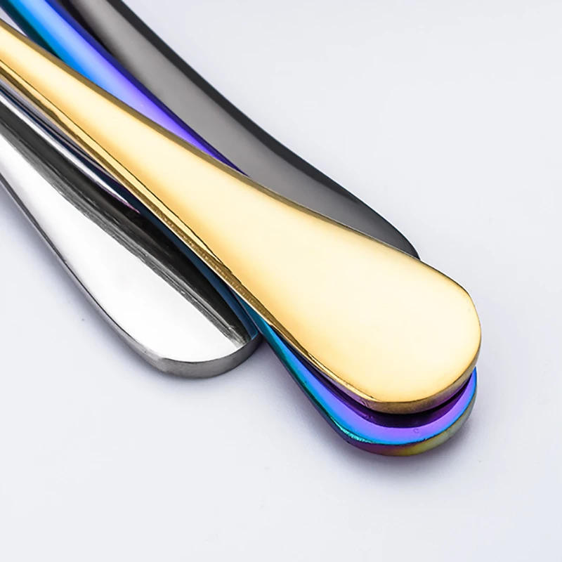 Description Picture 4 of itemLeeseph Stainless Steel Long Handle Mixing Spoon, Bar Stirring Spoon for Cocktail, Ice Cream, Coffee, Juice, Drink, 9.4 Inches