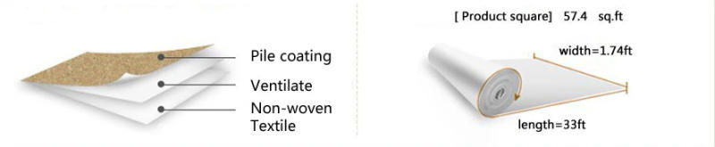 Description Picture 3 of item10M Roll Modern Simple Stripe Wallpaper Pink Beige Wallpapers for living room Cream White Background Wall Tape home decoration