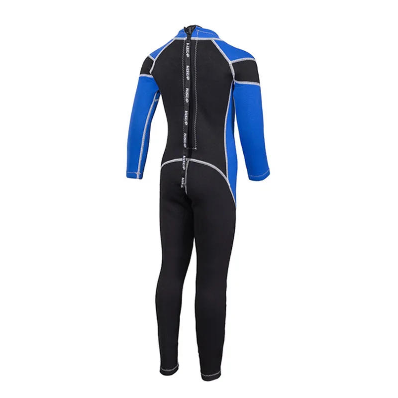 Description Picture 4 of itemHisea Kids 2.5MM Warm SCR Neoprene Wetsuits Children's Swimwears Elastic Diving Suit Long Sleeves Boys Girls Surfing Rash Guards