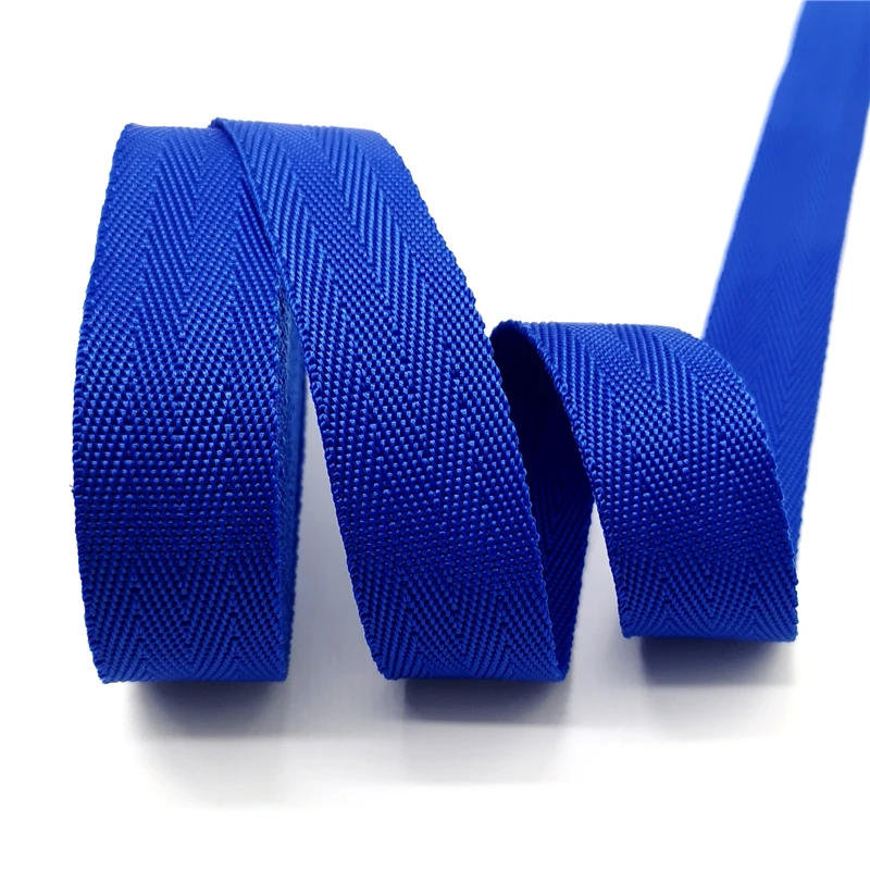 Description Picture 3 of item5 yards 25mm Canvas Webbing Bag Belt Ribbon Nylon  Knapsack Strapping Sewing   Accessories