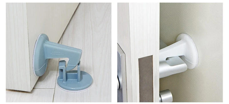 Description Picture 4 of itemSilicone Door Stops Holder Protection Door Stopper For Doors Knob Stopper Wall Mounted Limiters Door Bumper Holder Doorstopper