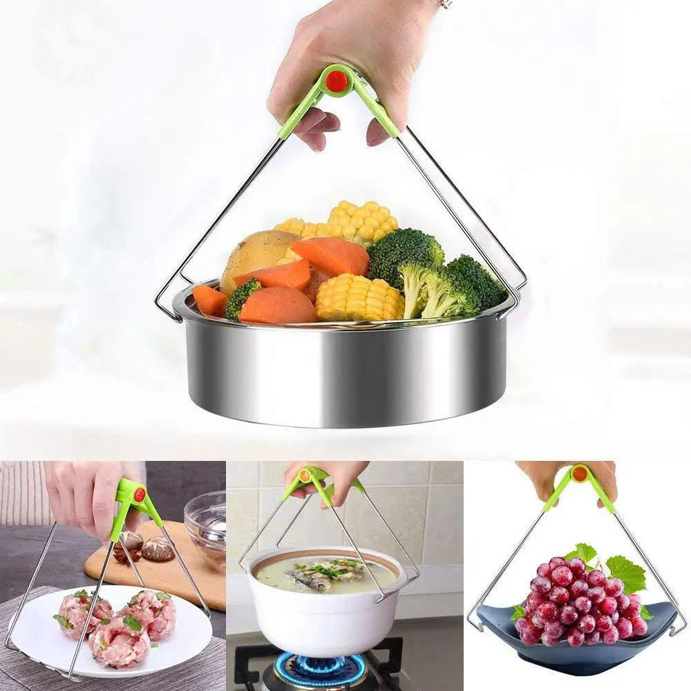 Description Picture 4 of itemAccessories for Instant Pot,Steamer Basket,Egg Steamer Rack,Non-stick Springform Pan,Dish-Clip, Pressure Cooker