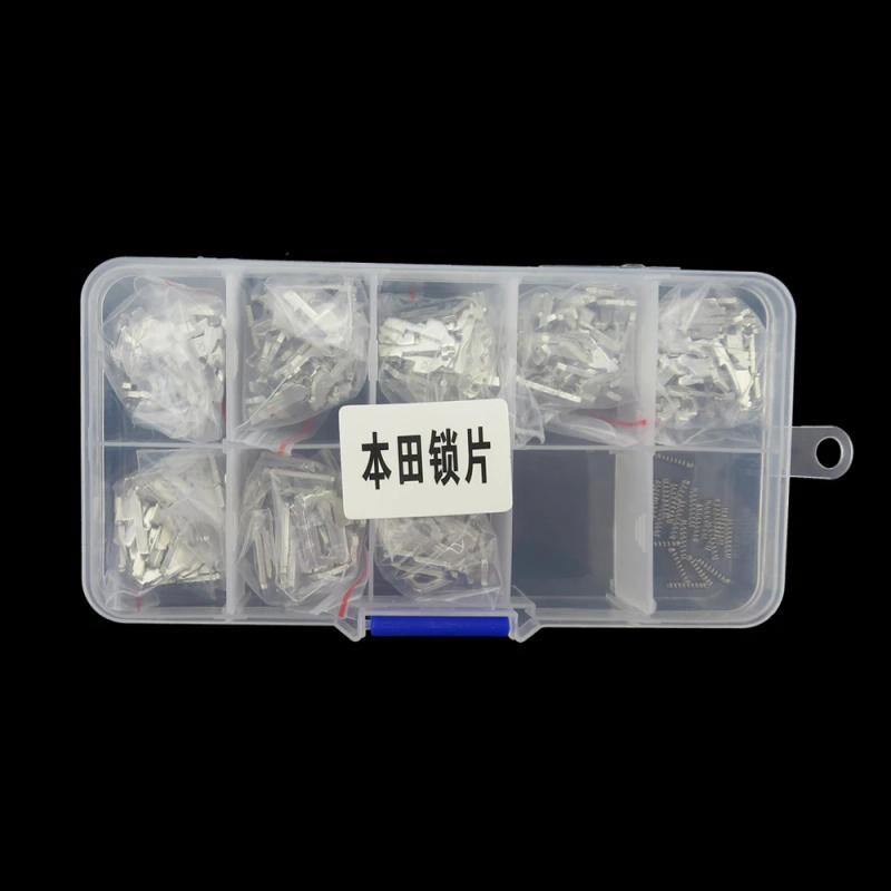 Description Picture 3 of itemCHKJ 340pcs/lot Car Lock Reed For HONDA HON66 Lock Plate (300pcs Half 40PCS Full) Auto Lock Repair Accesories Locksmith Supplies