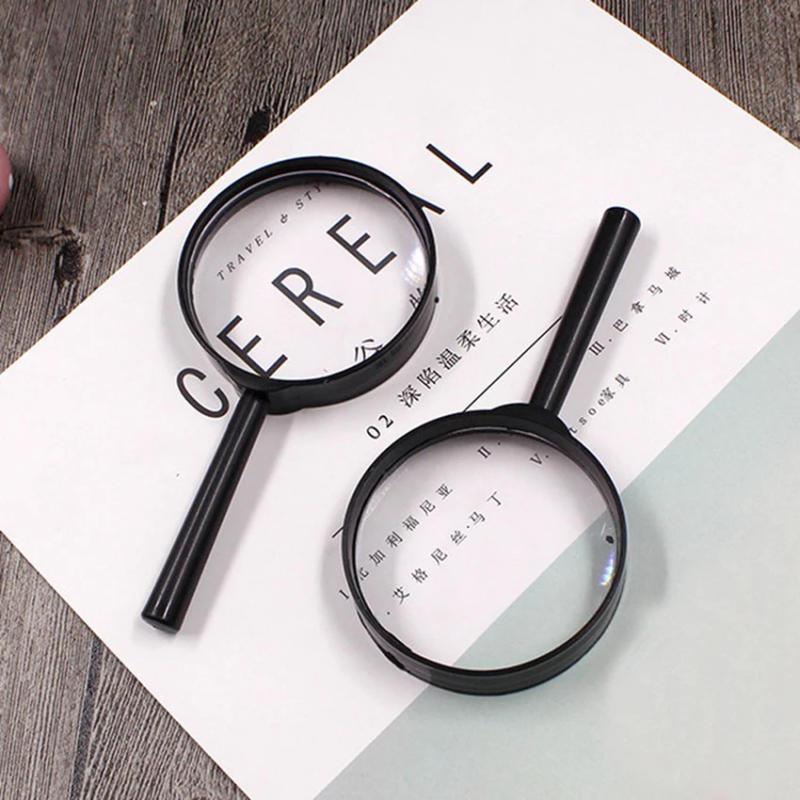 Description Picture 2 of item1PC Magnifier 60mm Handheld 5X Magnifier Magnifying Glass Len Loupe Magnifying Loupe Magnifiers For Reading Jewelry