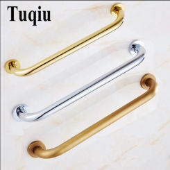 Bathroom armrest brass bathroom handle bathtub armrest handrail Grab Bar Gold/Chrome/Antique Bronze Hand bar Safety bar