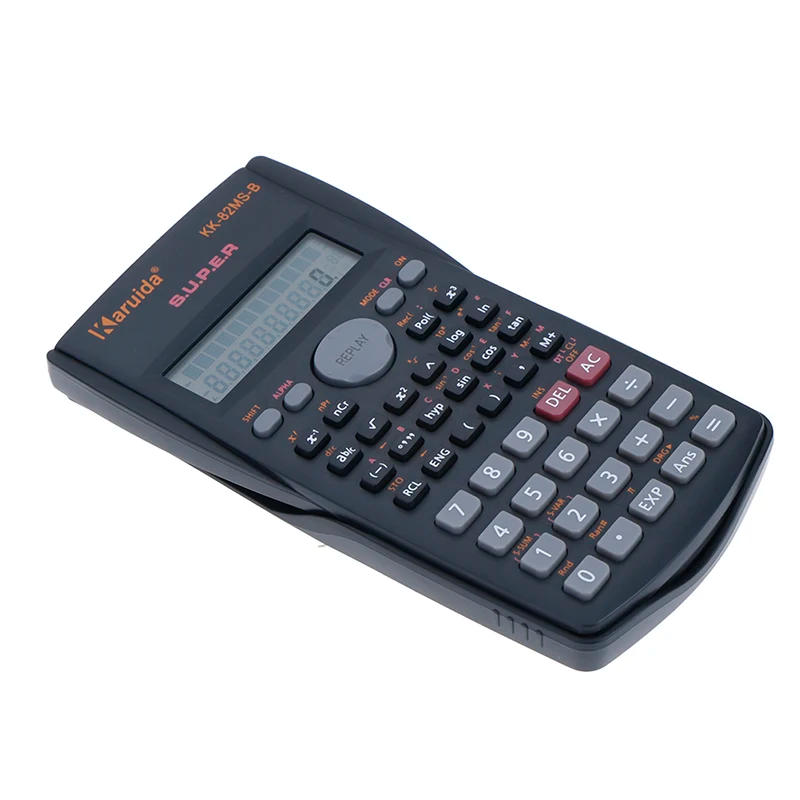 Description Picture 3 of itemCalculator Handheld Multi-function 2-Line Display Digital LCD Scientific Calculator For Office School Stationery