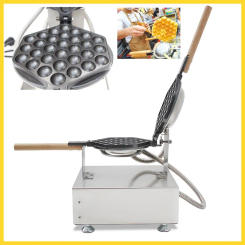 Digital 110V 220V Commercial Electric Egg Bubble Waffle Maker Machine Eggettes Puff Cake Iron Maker Machine Bubble Egg Cake Oven