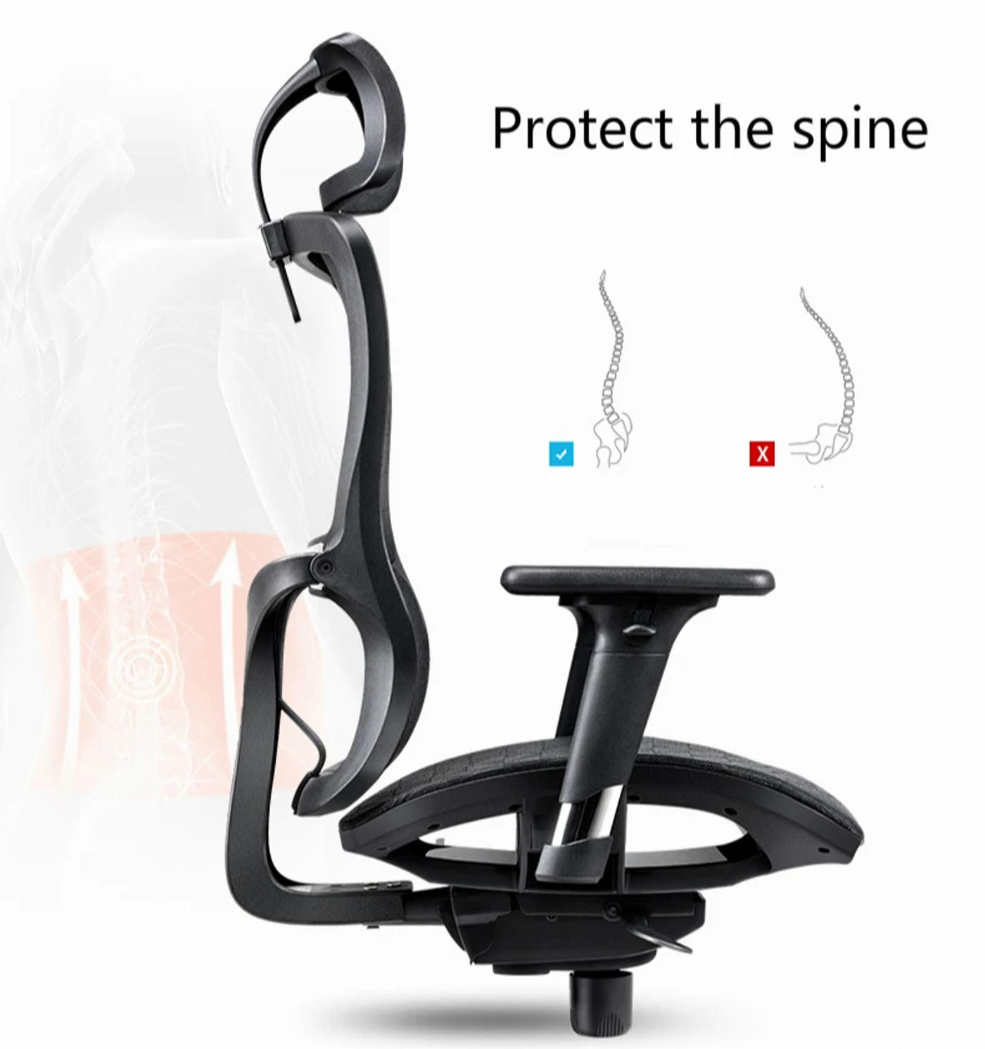 Description Picture 5 of itemOffice Chair Lifted Rotated Mesh Computer Chair Creative Ergonomics Household Reclining Leisure Swivel Chair Gaming Stool