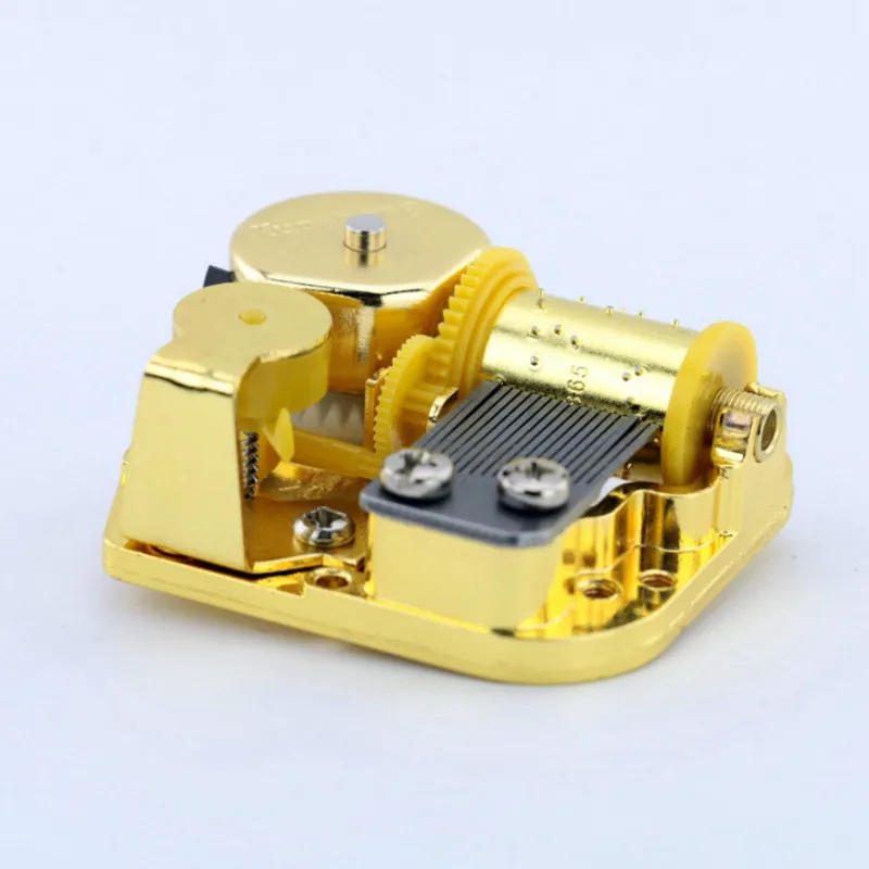 Description Picture 3 of itemY Gold-plated Music Box Yunsheng Movement 22 Kinds DIY Musical Box Accessories Birthday Gift mini Desk Home Decor with Screws