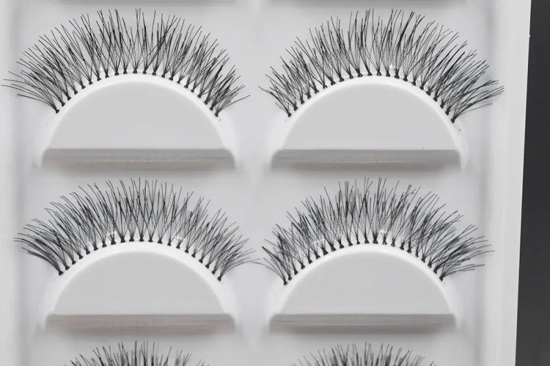 Description Picture 6 of itemNatural Sparse Cross Eye Lashes Extension, Long False Eyelashes, Mink Individual Eyelash, Makeup, 5 Pairs/Lot