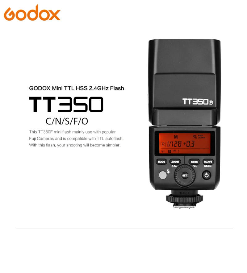 Description Picture 2 of itemGodox TT350C TT350S TT350N TT350O TT350F TT350P Mini Portable Flash TTL HSS Speedlite For Sony Nikon Canon Olympus Fuji Pentax