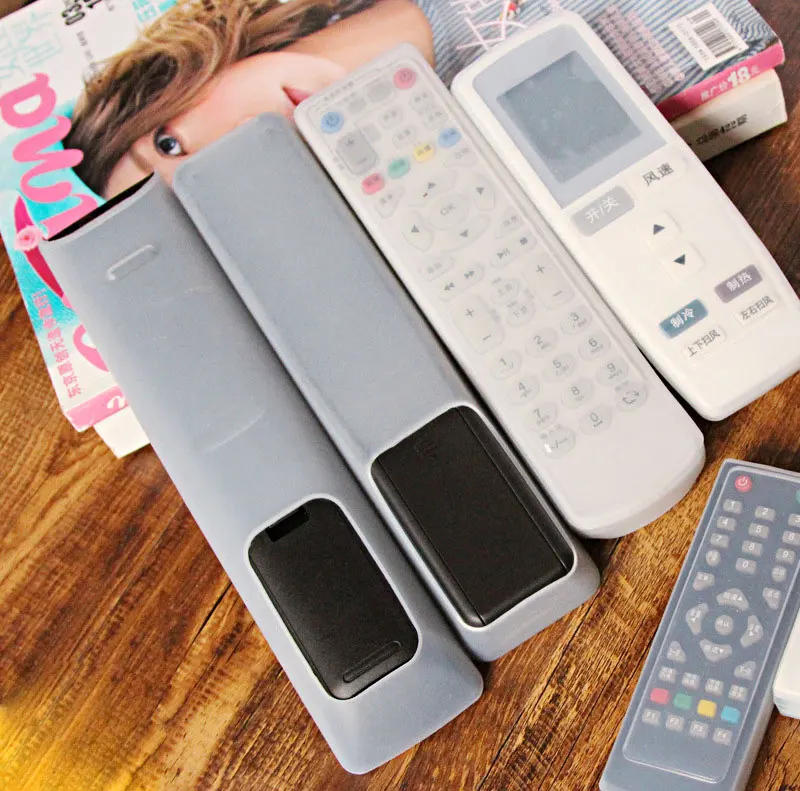 Description Picture 4 of itemSilicone TV Remote Control Case Cover Home Air Conditioning Remote Control Storage Bag Silicone Cover Waterproof And Dustproof