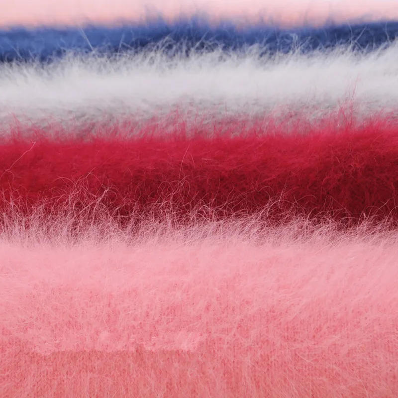 Description Picture 3 of itemNew Russian Label Fluffy Mink Cashmere Yarn Fashion Hand Knitting Yarn Thread for DIY Supplier 50g Basic+20g Additional Hilo