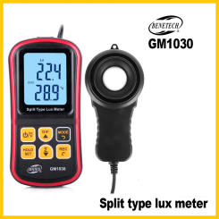 Digital Luxmeter Light Meter  200,000 Lux Photometer Mini Handheld Luxmeter Illuminometer GM1030-BENETECH