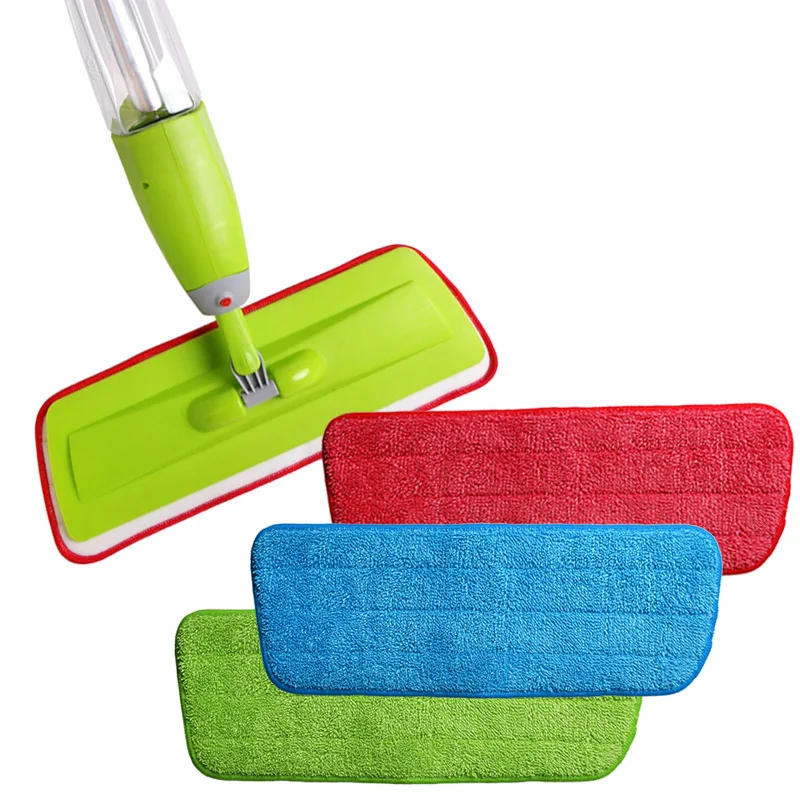 Description Picture 4 of itemSLSHLYJ 3PCS/set Fiber Spray Mop Head Floor cleaning cloth Paste The Mop To Replace Cloth Household Cleaning Mop Accessories