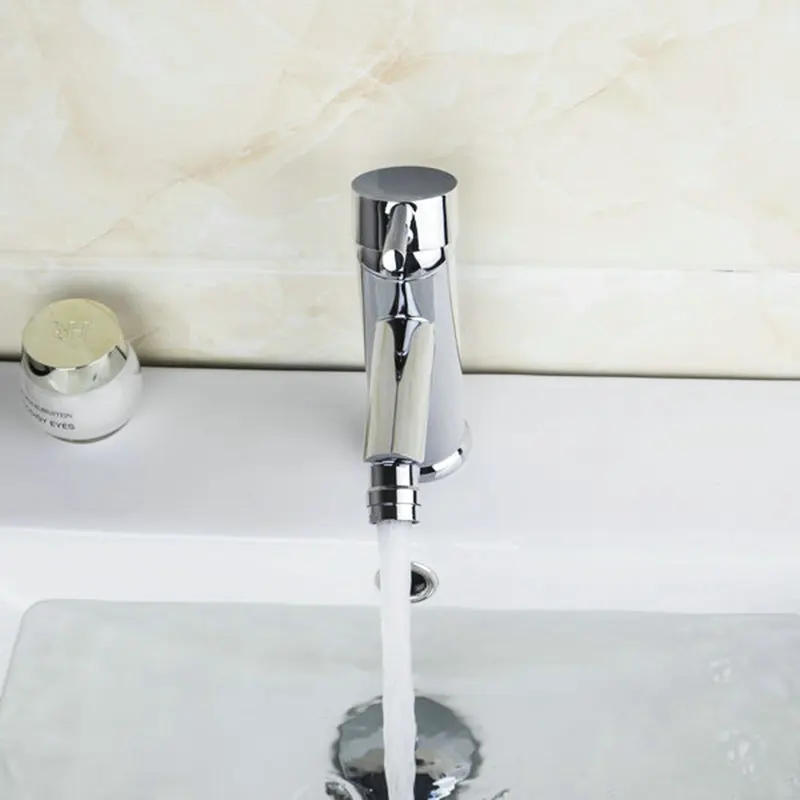 Description Picture 6 of itemOUBONI Swivel Stream Spout Bathroom Mixer Faucet Chrome Finished Brass Basin Sink Tap Bidet Bathroom Brass Basin Sink Mixer Tap