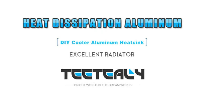 Description Picture 2 of itemDIY High Power LED aluminum Heatsink radiator heat sink DIY 9W 15W 18W 30W 60W aquarium led light, diy led grow light