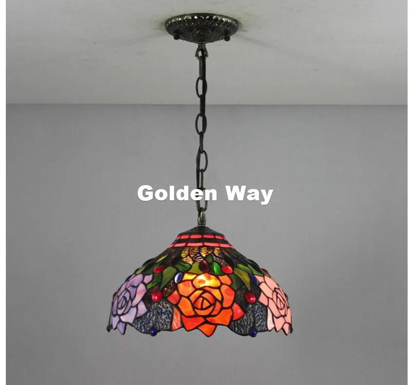 Description Picture 5 of itemIconic Brand Novelty Flowral Pendant D30cm Bedroom Pendant Lamp for Balcony Home Decoration AC E27 100% Guaranteed