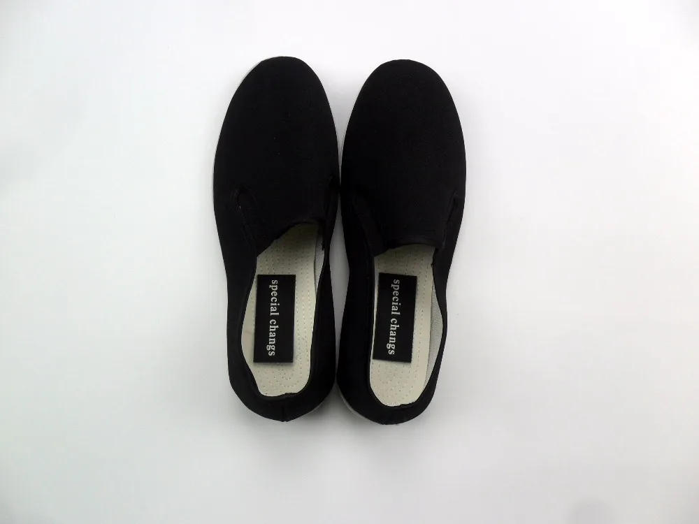Description Picture 6 of itemTop Quality Black Cotton Shoes  Vintage Chinese Kung Fu shoes Wing Chun Tai Chi Slipper Martial Art Pure Cotton Shoes
