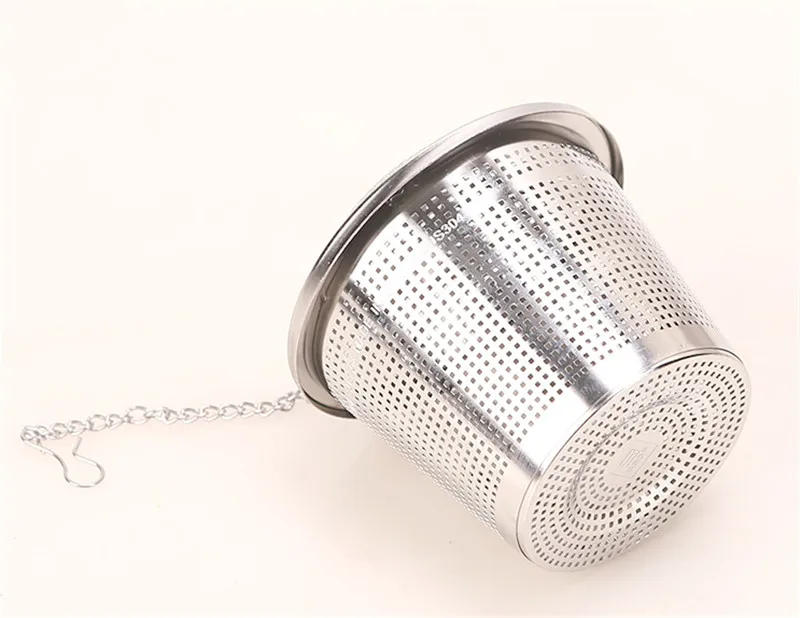 Description Picture 4 of itemSeasoning Spice ball Basket 304 tea ball stainless steel flavor Bag Hot pot taste Halogen box Bag Soup Taste Box strainer basket