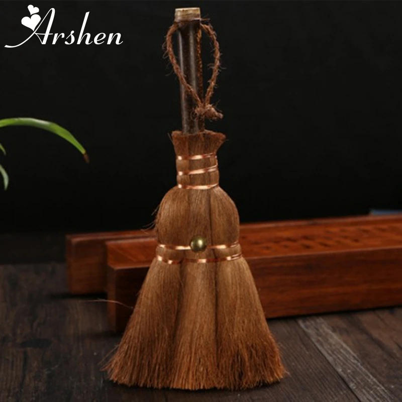 Description Picture 4 of itemArshen Brown Plants Fibre Tea Brush Bristle Kung Fu Tea Tray Tea Sets Cleaning Brush Teaware Home Kitchen Tea Tools Accessories