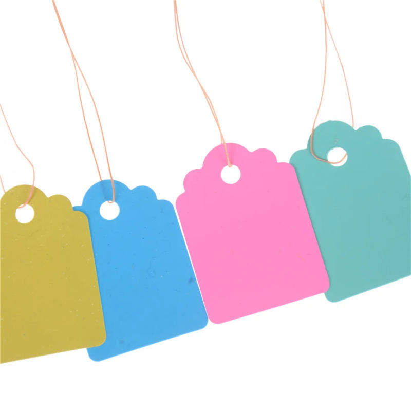 Description Picture 4 of item100pcs/lot Waterproof PVC Garment Labels Price Tags Marks Loop Horticulture Plant Label Tags 3Sizes