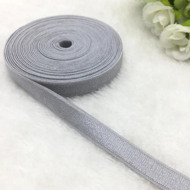 Description Picture 4 of item5 yds 3/8"(10mm) Spandex Ribbon Multirole Elastic  Band For Sewing Ties Hair Accessories Waist Garment Accessory