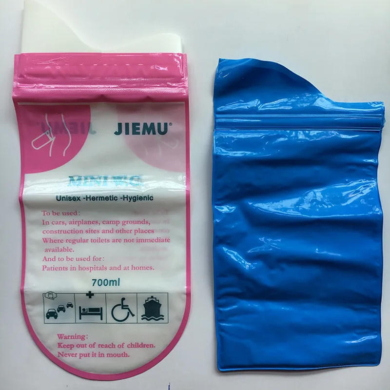 Description Picture 4 of item4PCS Emergency Urinals Unisex Women Men Children's Urinals Urine Bag Collector Bottle System Condensation into ice 500CC-700CC