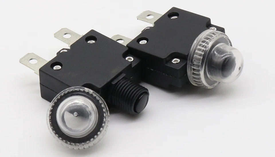 Description Picture 4 of itemthermal switch overload protector push button 3A,4A,5A,6A ,7A,7.5A,8A,10A,15A,18A,20A,25A ,30A circuit breaker+waterproof cover
