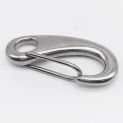 Wkooa Spring Gate Snap Hook Stainless Steel 100 mm