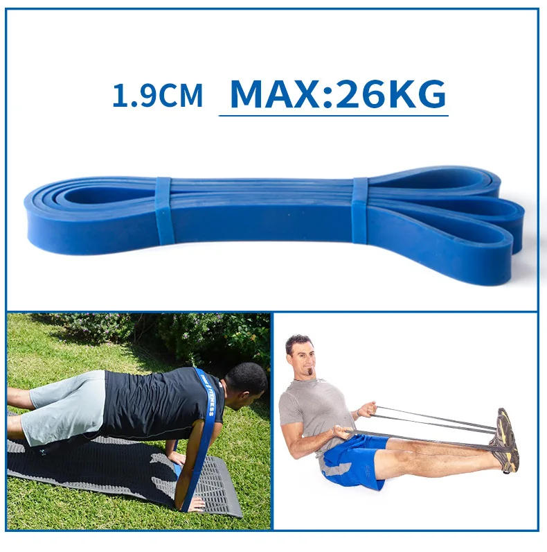 Description Picture 5 of itemResistance Band Exercise Elastic Band Workout Ruber Loop Strength Pilates Fitness Equipment Training Expander Unisex