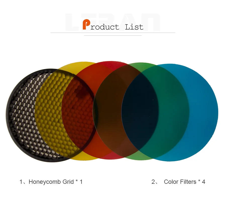 Description Picture 3 of itemGodox Ad-s11 Witstro Flash Speedlite Accessories Godox Ad180 Ad360 AD200 Filter with for Color (Red, Blue, Green, Yellow)