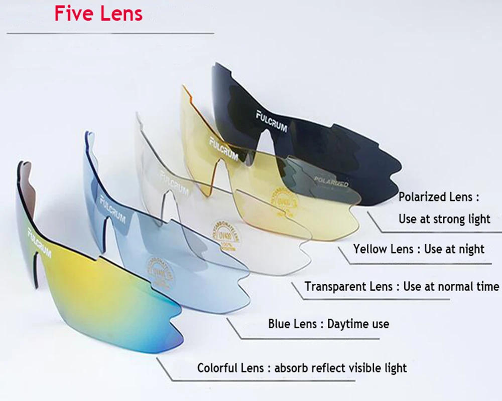 Description Picture 6 of itemTactical Polarized Shooting Glasses for Men Airsoft Glasses With Myopia Frame Camping Hiking Cycling Sports Eyewear