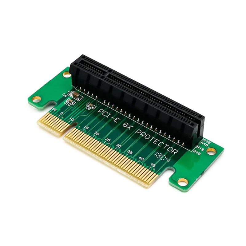Description Picture 6 of itemH1111Z PCI-E PCI Express 8X 90 Degree Adapter Riser Card For 1U Computer Case Chassis PC Converter Expansion Card Components NEW